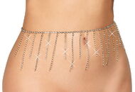 Bauchkette mit Strass