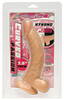 Naturdildo „Curved Passion“, 19 cm, mit Saugfuß