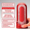 Masturbator plus Heizstab "Flip 0 (Zero) Red Warmer Package"