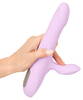 Rabbitvibrator „Thrusting Pearl“ mit Stoßfunktion und Perlen-Rotation