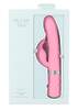 Rabbitvibrator „Lively“ mit stufenloser Vibration und Rotation, Swarovski-Kristall-Button