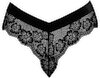 Panties aus Spitze mit Samtbund