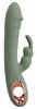 Rabbitvibrator „Slim Rabbit Olive“ mit 2 Motoren