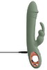 Rabbitvibrator „Slim Rabbit Olive“ mit 2 Motoren