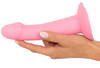 Vibrator „Heart Guy Pink“ mit herzförmigem Saugfuß