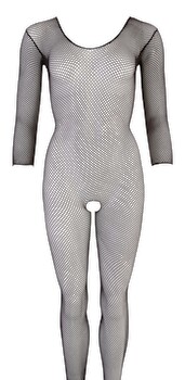 Fishnet Catsuit black