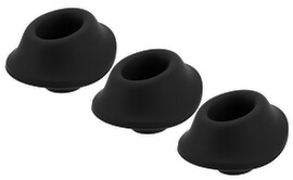 Heads Pack of 3 Black