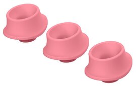 Heads Pack of 3 Pink