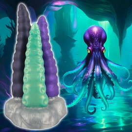 Dildo „Triple Tentacle“, einzeln beweglich