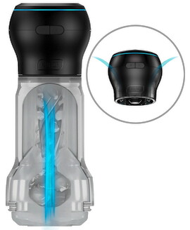 Feel Pocket Stroker Crystal + PowerBlow Combo