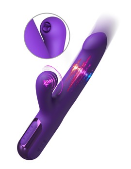 Rabbitvibrator „Super Sonix Thruster“ mit Stoßfunktion