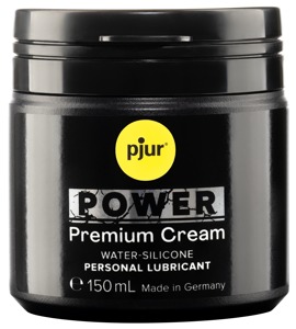 Gleitcreme "POWER" auf Silikon- und Wasserbasis