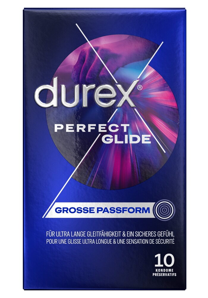 Kondome „Perfect Glide“, mit extra viel Gleitgel