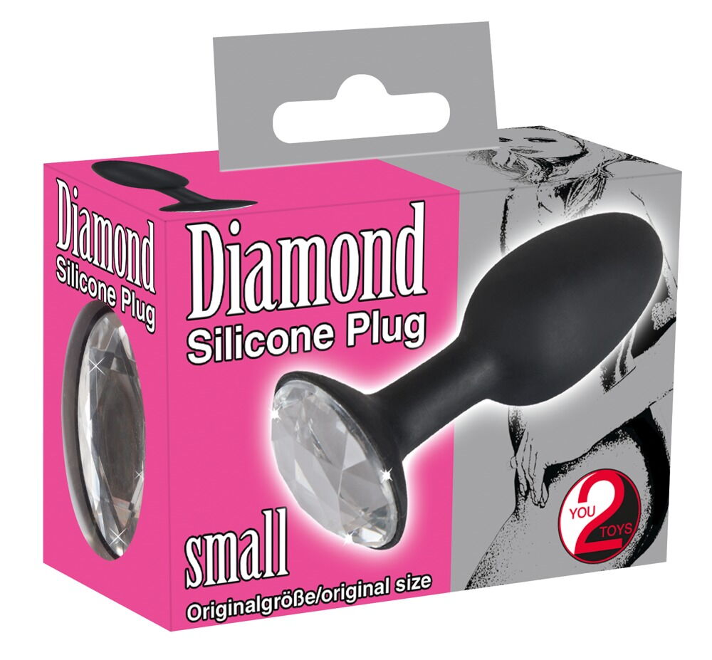 Analplug „Diamond Silicone Plug“