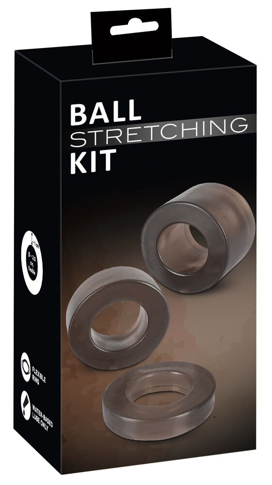 3-teiliges Hodenring-Set „Ball Stretching Kit“