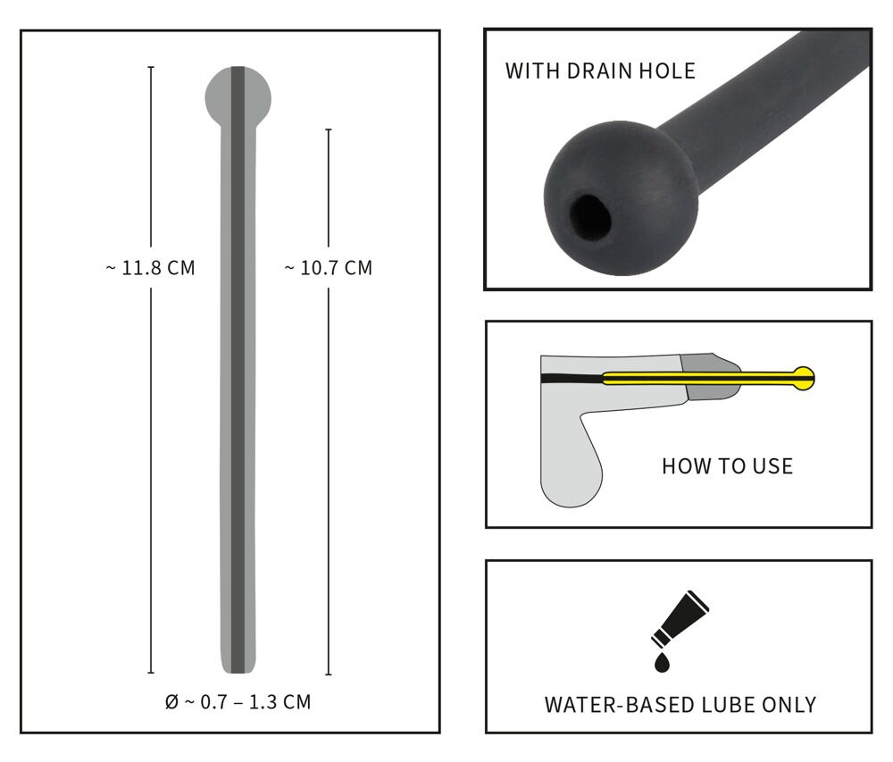 Dilator „Piss Play“, hohl