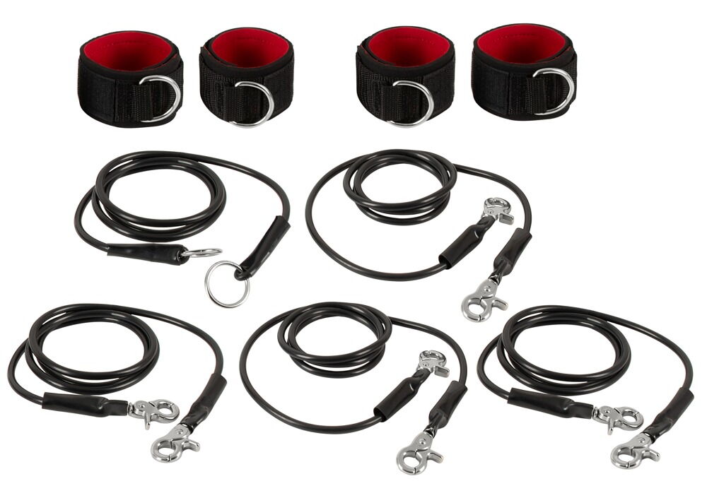 9-teiliges Bondage-Set