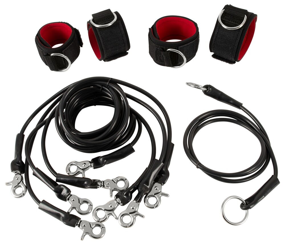 9-teiliges Bondage-Set