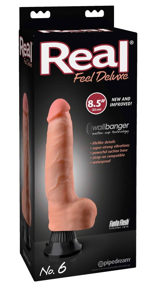 Naturvibrator „No. 6“ mit Saugfuß