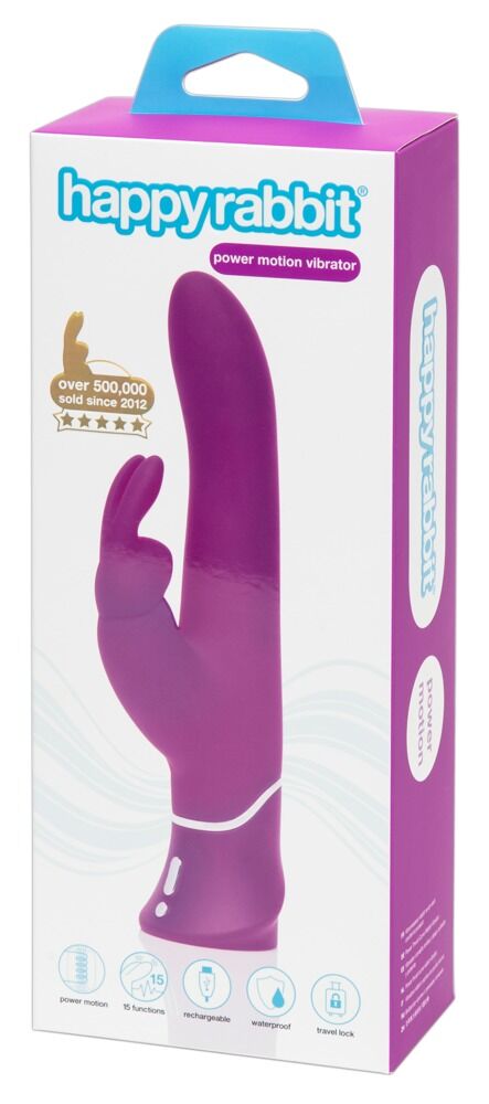 Rabbitvibrator „Power Motion“, 24,2 cm