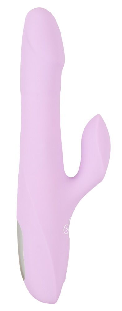 Rabbitvibrator „Thrusting Pearl“ mit Stoßfunktion und Perlen-Rotation