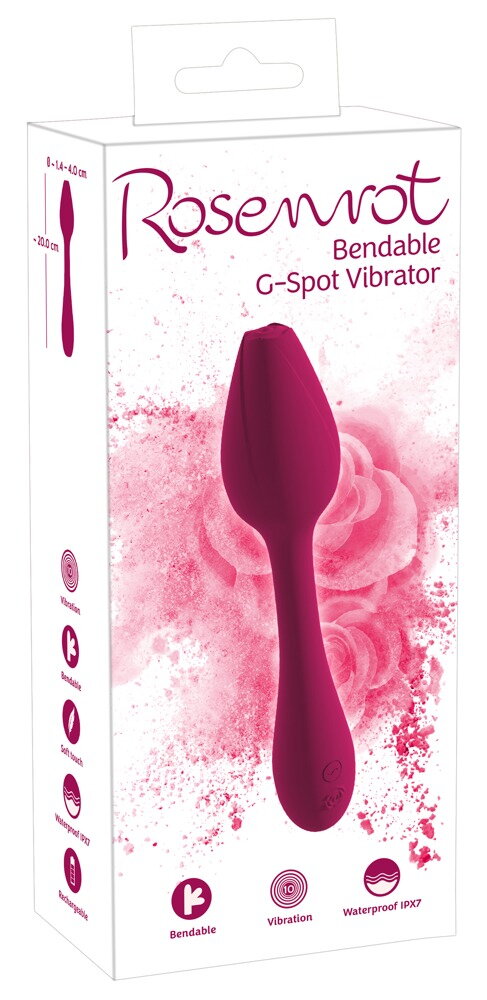 „Bendable G-Spot Vibrator“ mit biegsamem Kopf