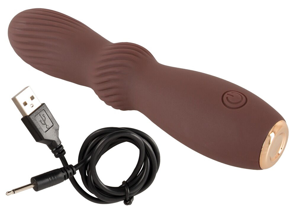 Vibrator „Hazel 04“ mit stimulierenden Strukturen