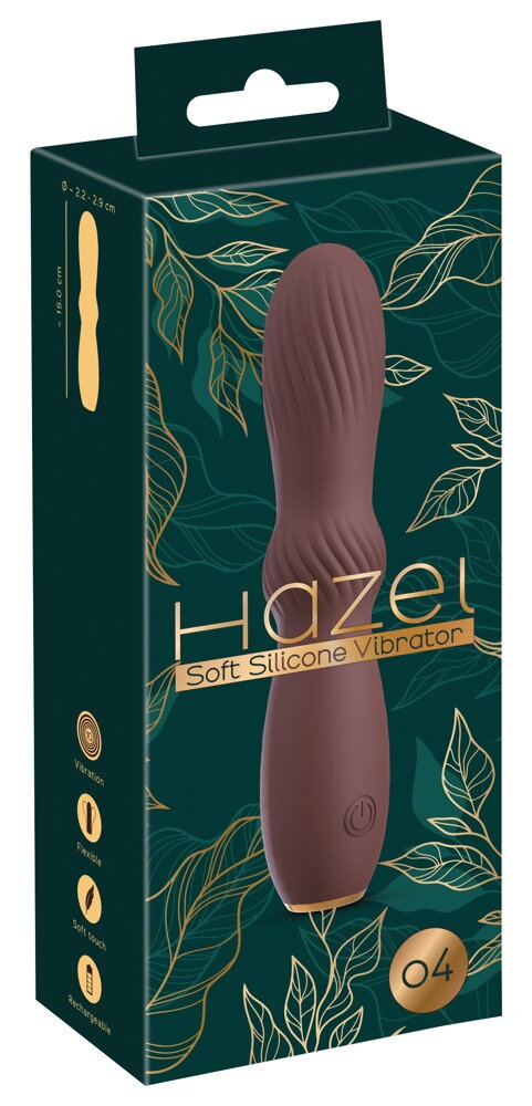 Vibrator „Hazel 04“ mit stimulierenden Strukturen