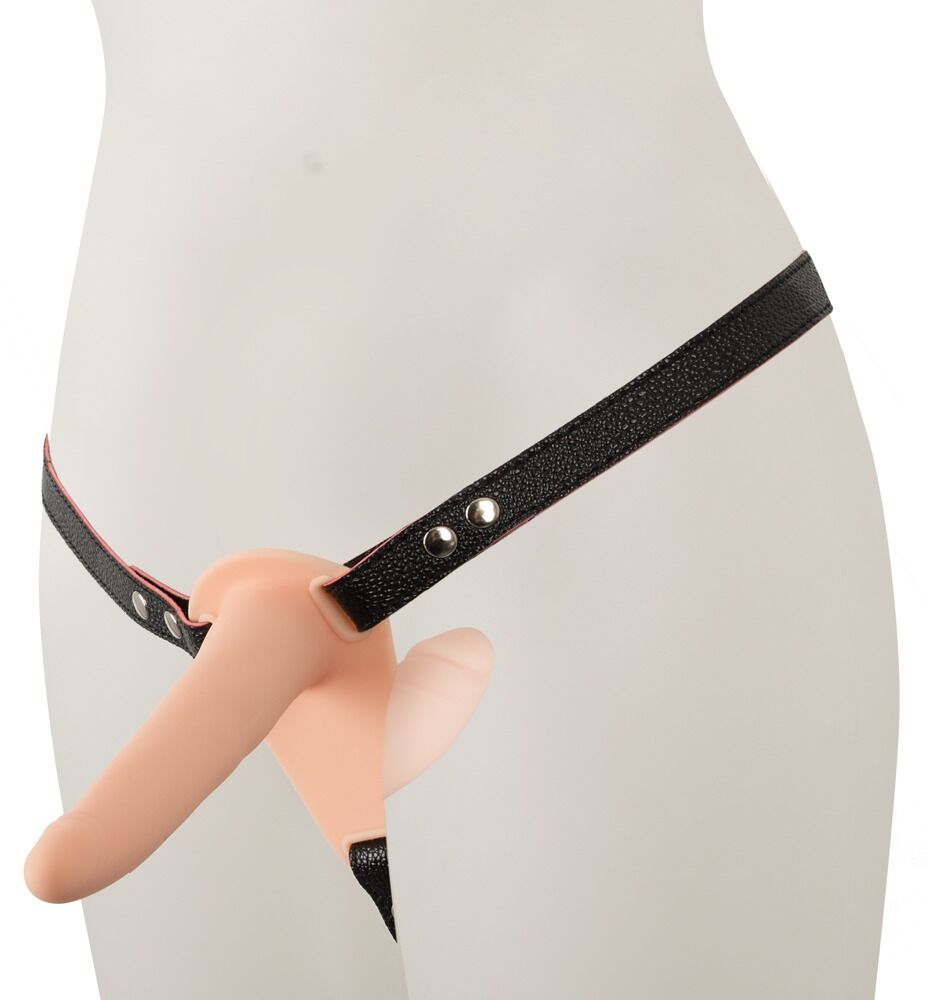 Umschnallvibrator „Vibrating Double Strap-On“, 15,7 cm, 8,8 cm