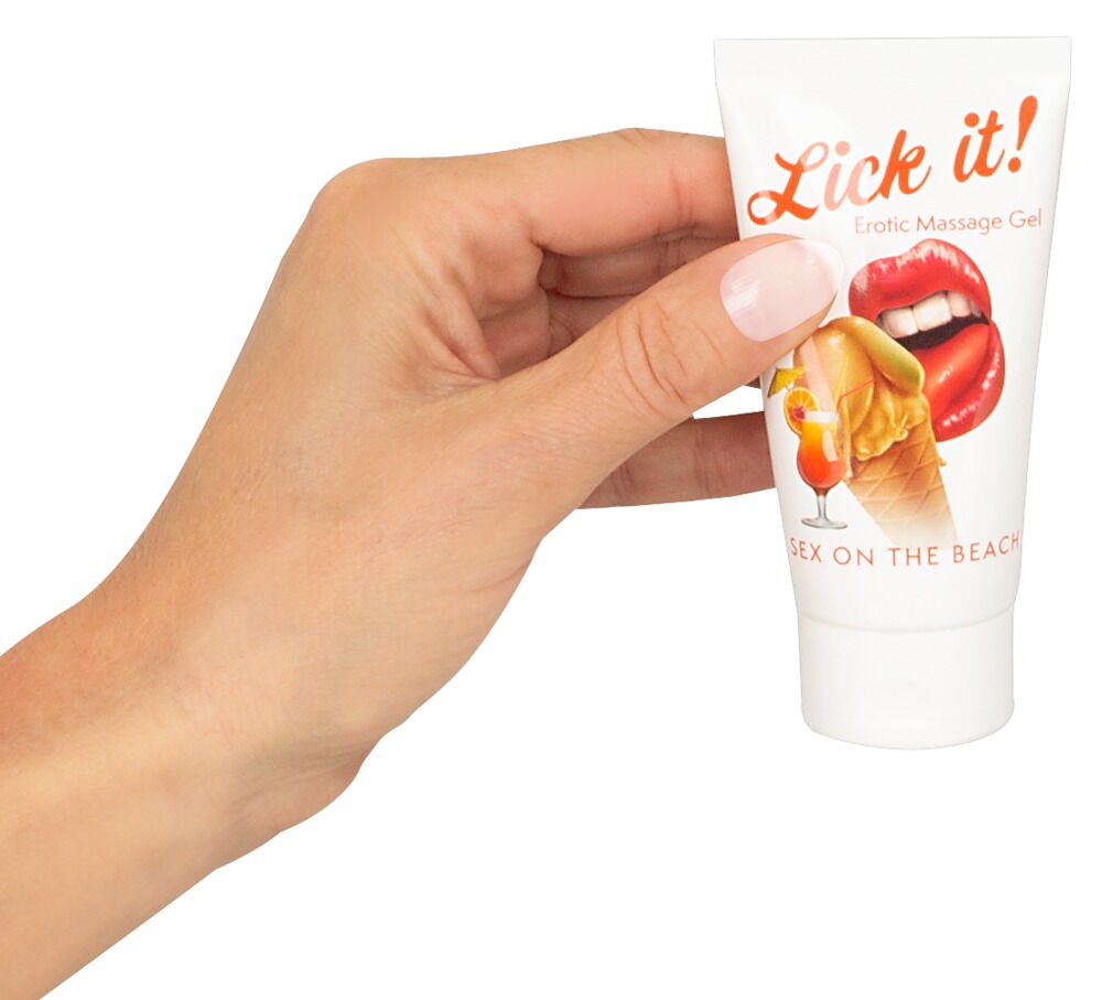 Erotik-Gel „Lick it! Sex on the Beach“ mit Cocktail-Aroma