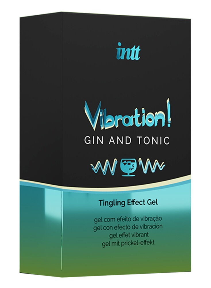 Stimulationsgel „Vibration! Gin and Tonic“ für Sie und Ihn