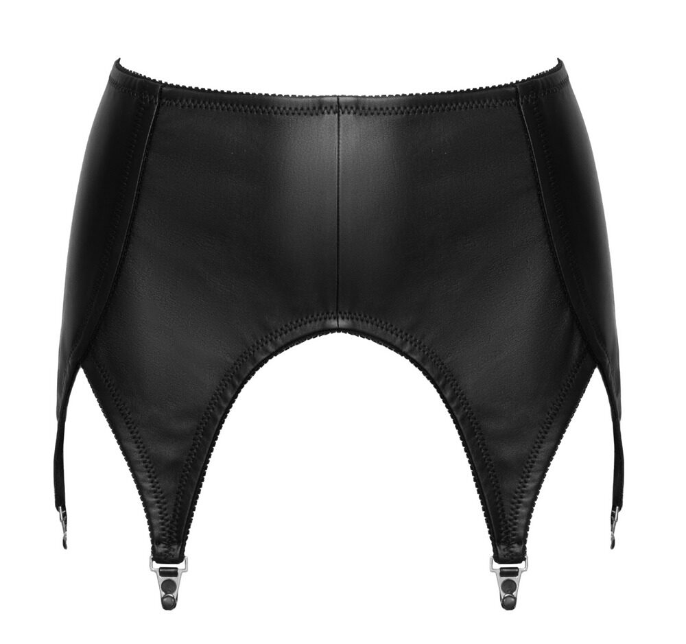 Leather Suspender Belt