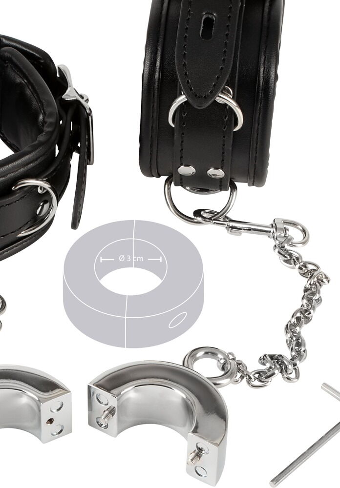 Hand Cuffs & Cock Ring