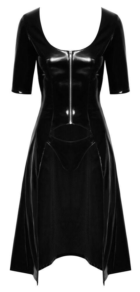 Lack-Kleid inklusive Lack-String