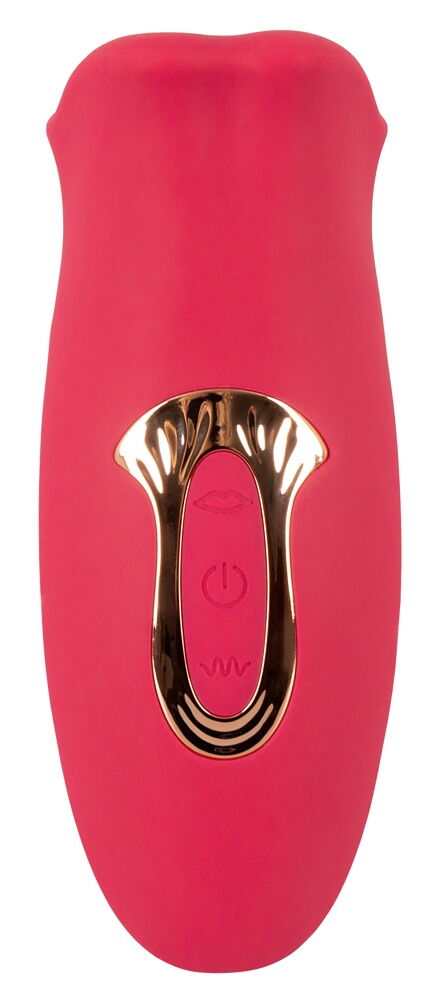 Auflegevibrator „Oral Fun“ mit Moving-Lips & Vibro-Zunge