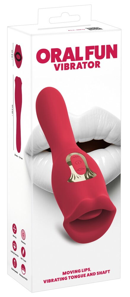 Vibrator „Oral Fun“, beidseitig verwendbar