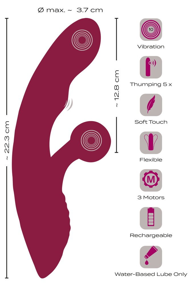 2 Function Rabbit Vibrator