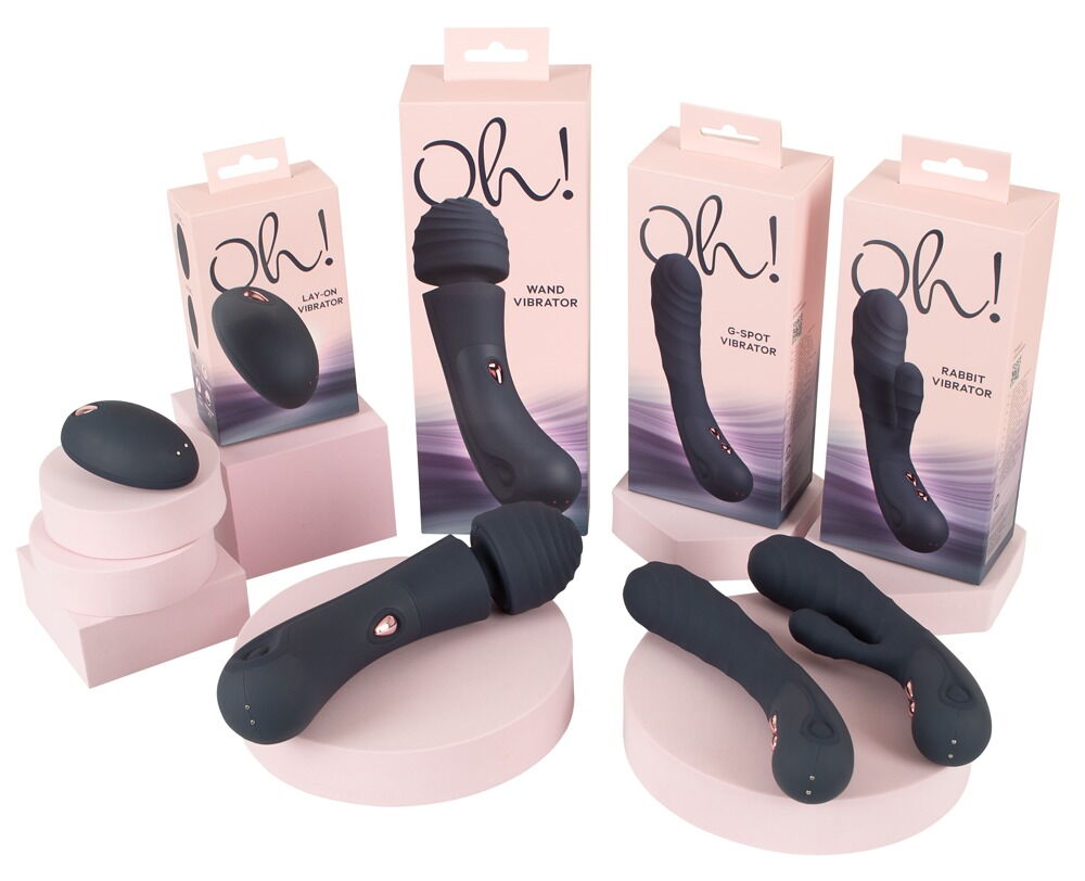 G-Punkt-Vibrator „Oh!“ mit Stimulationsrillen