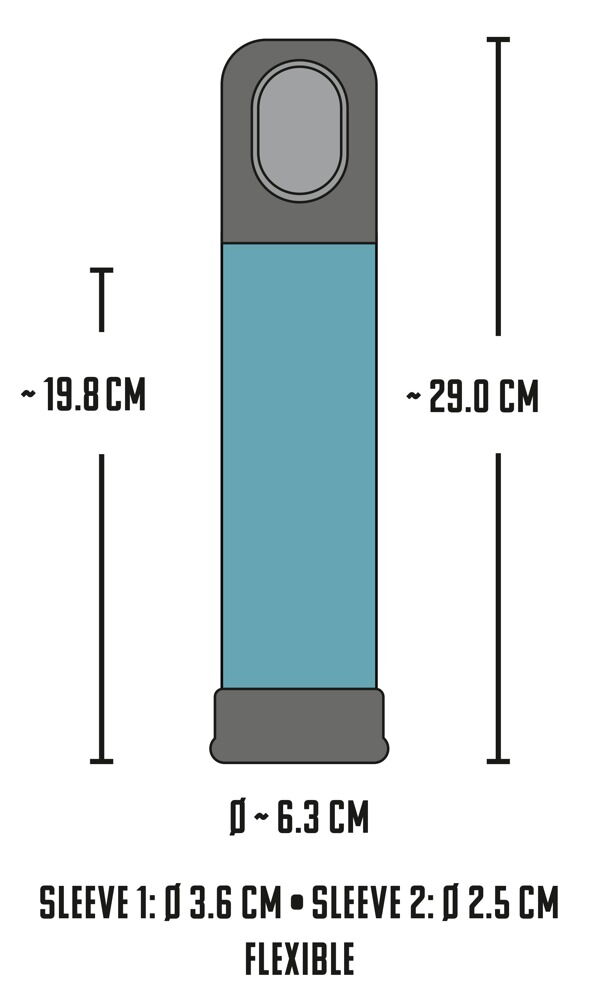 Penispumpe „Automatic Vacuum“ mit 8 Saugmodi