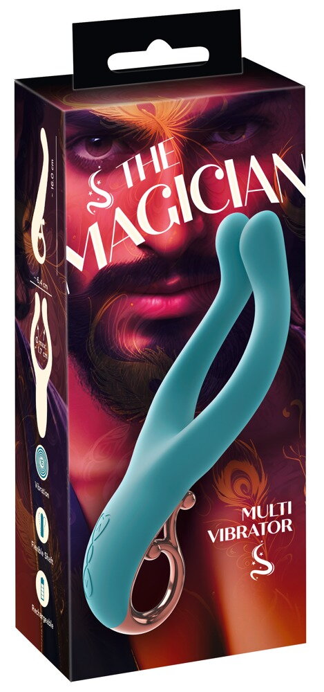 Multi-Vibrator „The Magician“ mit 16 Vibrationsmodi