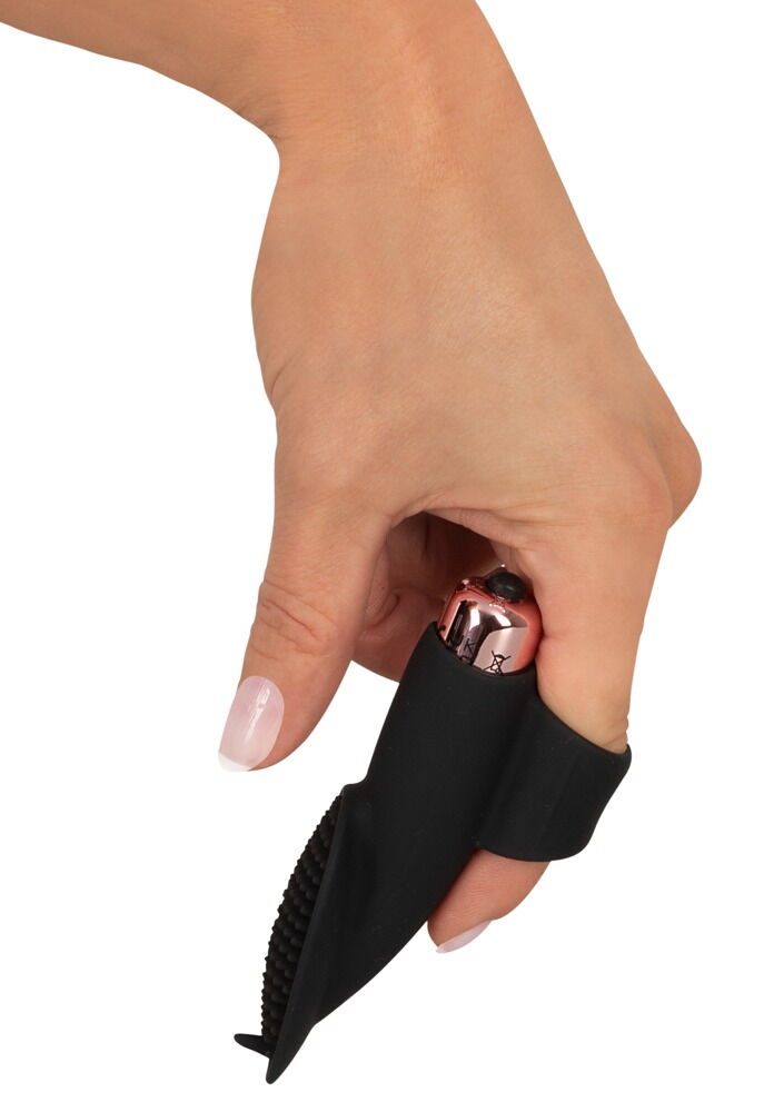 Fingervibrator mit herausnehmbarem Vibrobullet