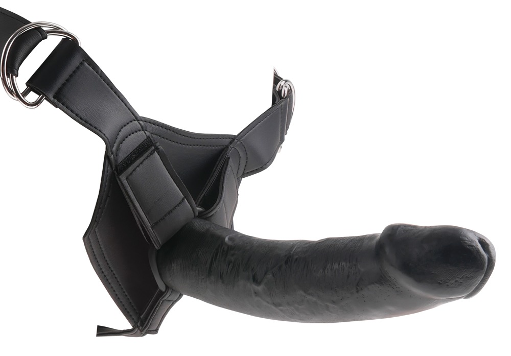 Umschnalldildo „Strap-on with 9 Inch“, inklusive Harness, 23 cm