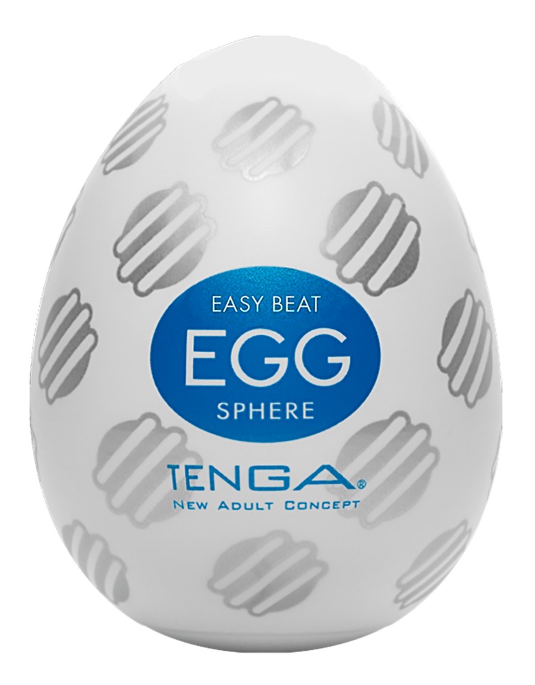 Masturbator „Egg Sphere“ mit Rillenkugel-Stimulationsstruktur
